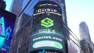 Ccex Lands On Nasdaq Big Screen