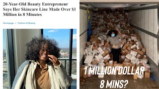 I MADE A MILLION DOLLARS IN 8 MINTUES | MOONXCOSMETICS LLC