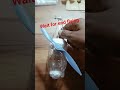 Mini helicopter speed and thrust check 2 DC motor,#battery#swich#