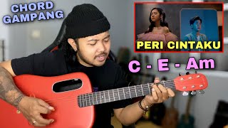 Chord Gampang (Peri Cintaku - Ziva Magnolya) Tutorial Gitar Pemula