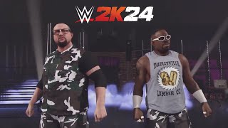 WWE 2K24 - The Dudley Boyz (Entrance, Finisher, Victory)