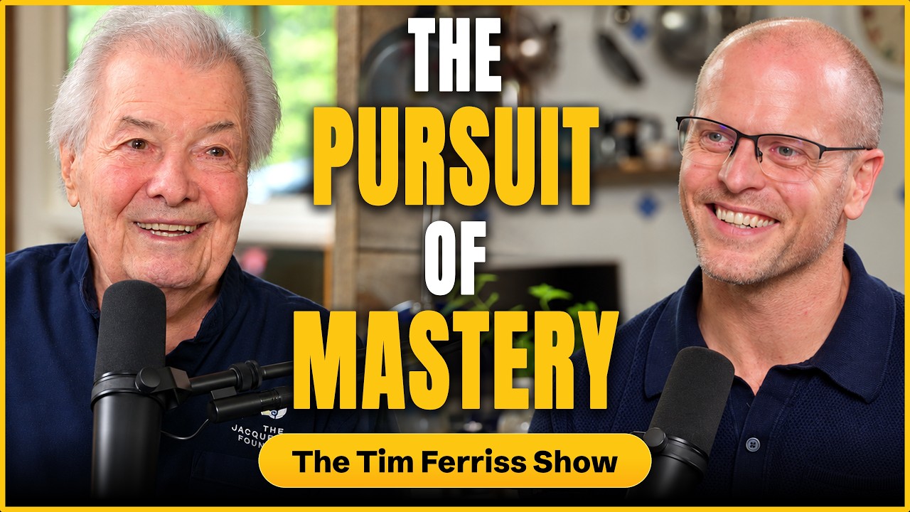 Legendary Chef Jacques Pépin — The Pursuit of Mastery, Meeting Julia Child, and More
