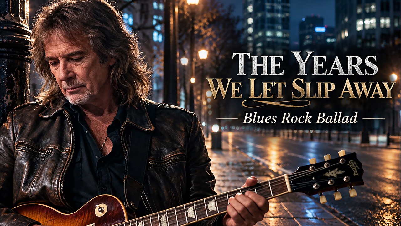 THE YEARS WE LET SLIP AWAY | A Blues Rock Ballad About Love, Regret \u0026 Lost Time