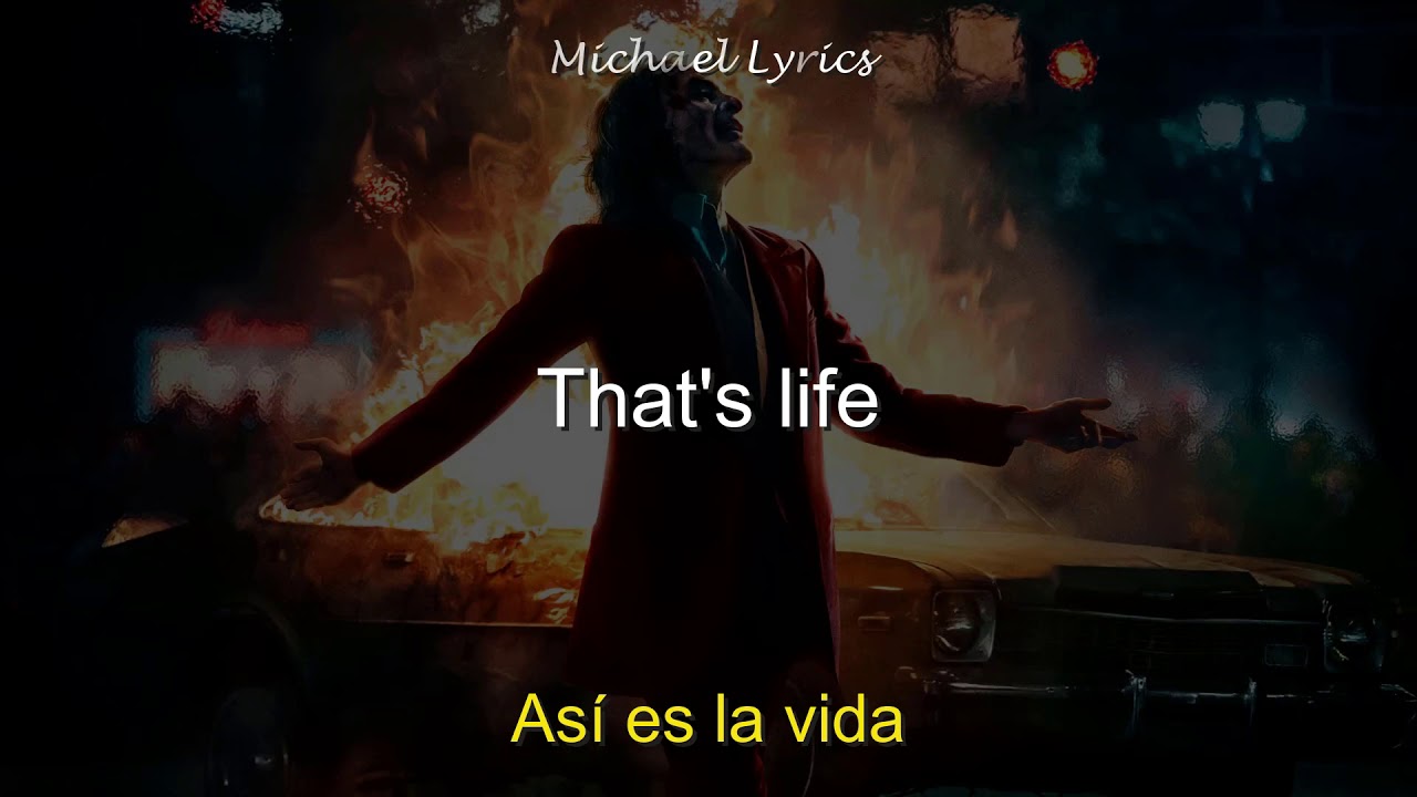 Frank Sinatra - That's Life | Lyrics/Letra | Subtitulado al Español ...