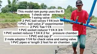 Pilot testing for 1 1/4 ram pump