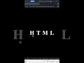 90% Developers Haven’t Seen This CSS Text Effect 😳🔥 #shorts