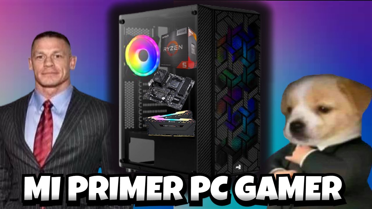 "UNBOXING" de mi PRIMER PC GAMER y sus COMPONENTES 🥵 *Entretenimiento ...