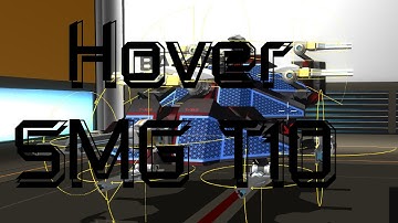 Robocraft T10 SMG Hover "Wraicher" Tutorial & Gameplay