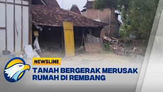 Download Lagu Fenomena Tanah Bergerak Rusak Rumah Warga di Rembang - [Newsline] MP3