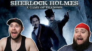 SHERLOCK HOLMES: A GAME OF SHADOWS (2011) TWIN BROTHERS FIRST TIME WATCHING MOVIE REACTION!