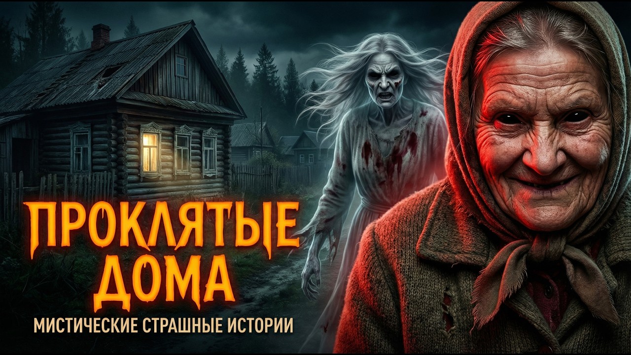 ПРОКЛЯТЫЕ ДОМА | МИСТИЧЕСКИЕ СТРАШНЫЕ ИСТОРИИ | СБОРНИК