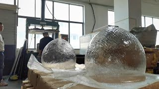 DitaiPlastic Blow Molding Prototyping - A Lampshade Forming
