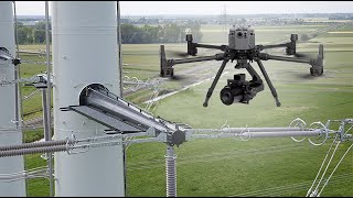 P3 Payload Power Line Inspection Test Flight Phase One