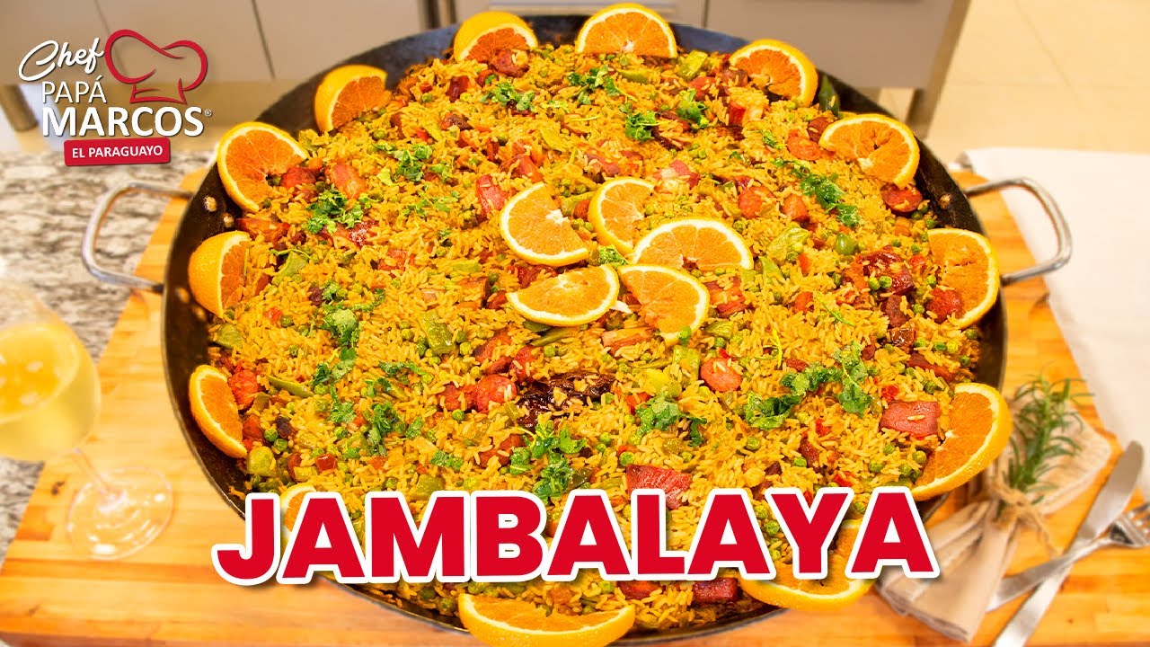 JAMBALAYA DE CHEF PAPA MARCOS