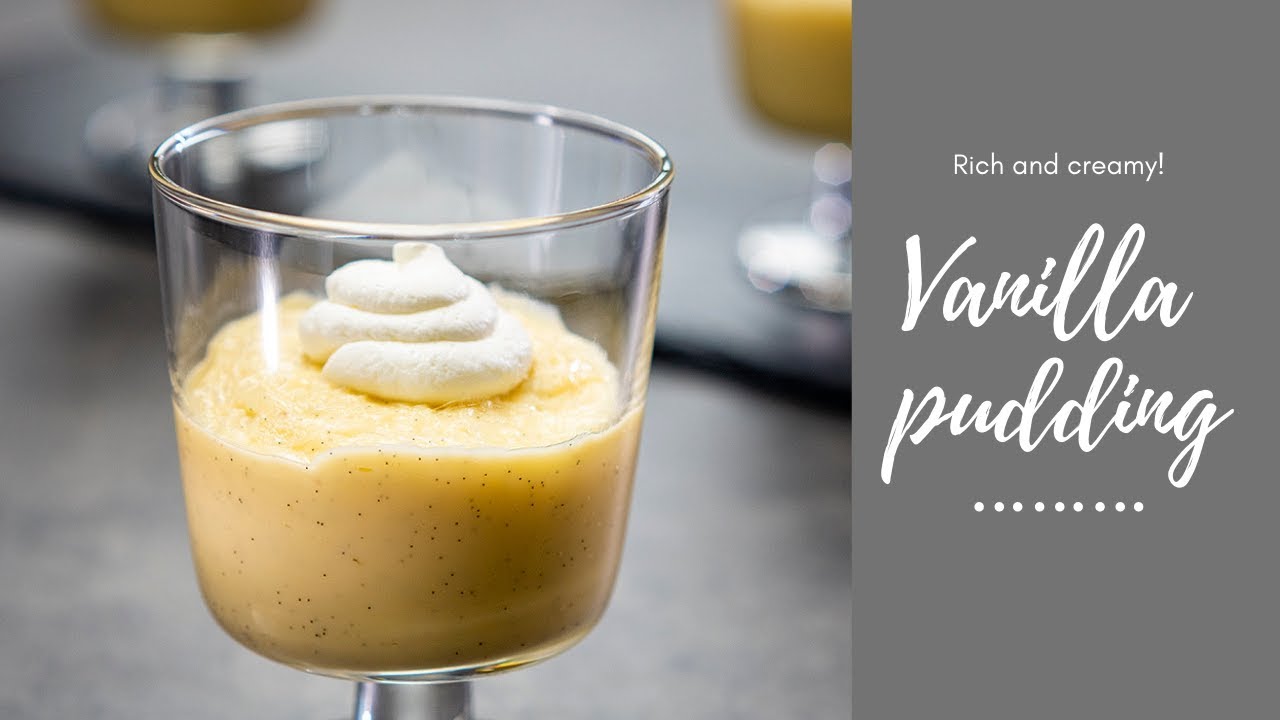 How to make Homemade Vanilla Pudding / Food Channel L - A New Recipe ...