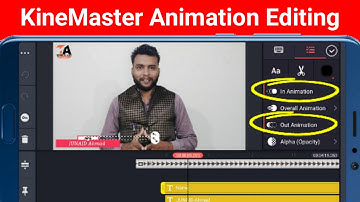 Kinemaster animation Video Editing | in Animation and Out Animation Effect KineMaster