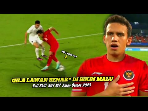 ikon777 x JOKERWIN777 - SKILL 'EGY MV' PERMALUKAN LAWAN 😱 Egy Maulana Vikri 🇮🇩 vs Kyrgyzstan 🇰🇬 Full Skill Asian Games 2023