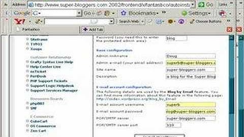 Simple WordPress Blog Installation