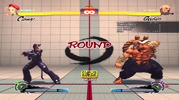 Gouken Safe Jump Option Select Ultra 2 on Cammy