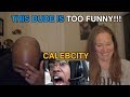 WE BOTH CAN'T STOP LAUGHING | CalebCity - REACTION