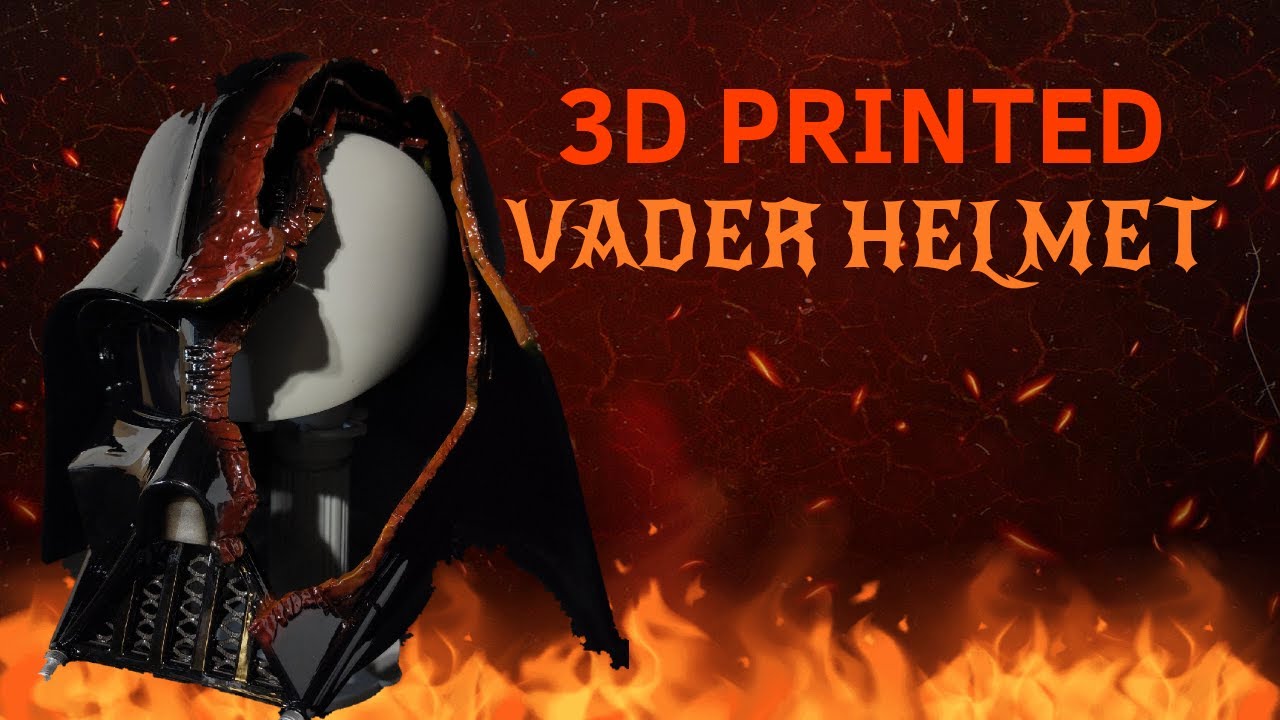 3d Printed Darth Vader Mask