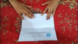 Tugas mplb : Tata cara melipat surat bentuk Accordion Fold dan Standard Fold