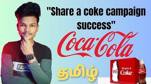 Coco Cola-வின் தரமான "Share a coke" marketing campaign success 🔥