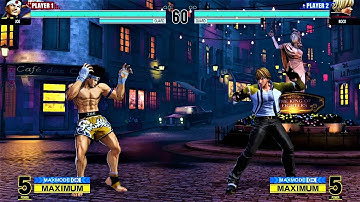 Joe HIgashi vs Rock Howard ( Hardest Al ) - KOF XV.