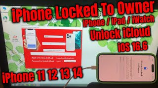 How To Unlock iCloud Activation Locked to Owner iPhone 11 12 13 14