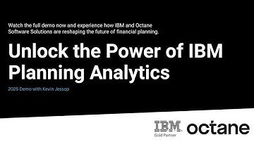 Unlock the Power of IBM Planning Analytics | 2025 Demo with Kevin Jessop