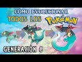 Todos los Pokémon y sus Evoluciones - Generación 8 (Pokémon Espada y Escudo)