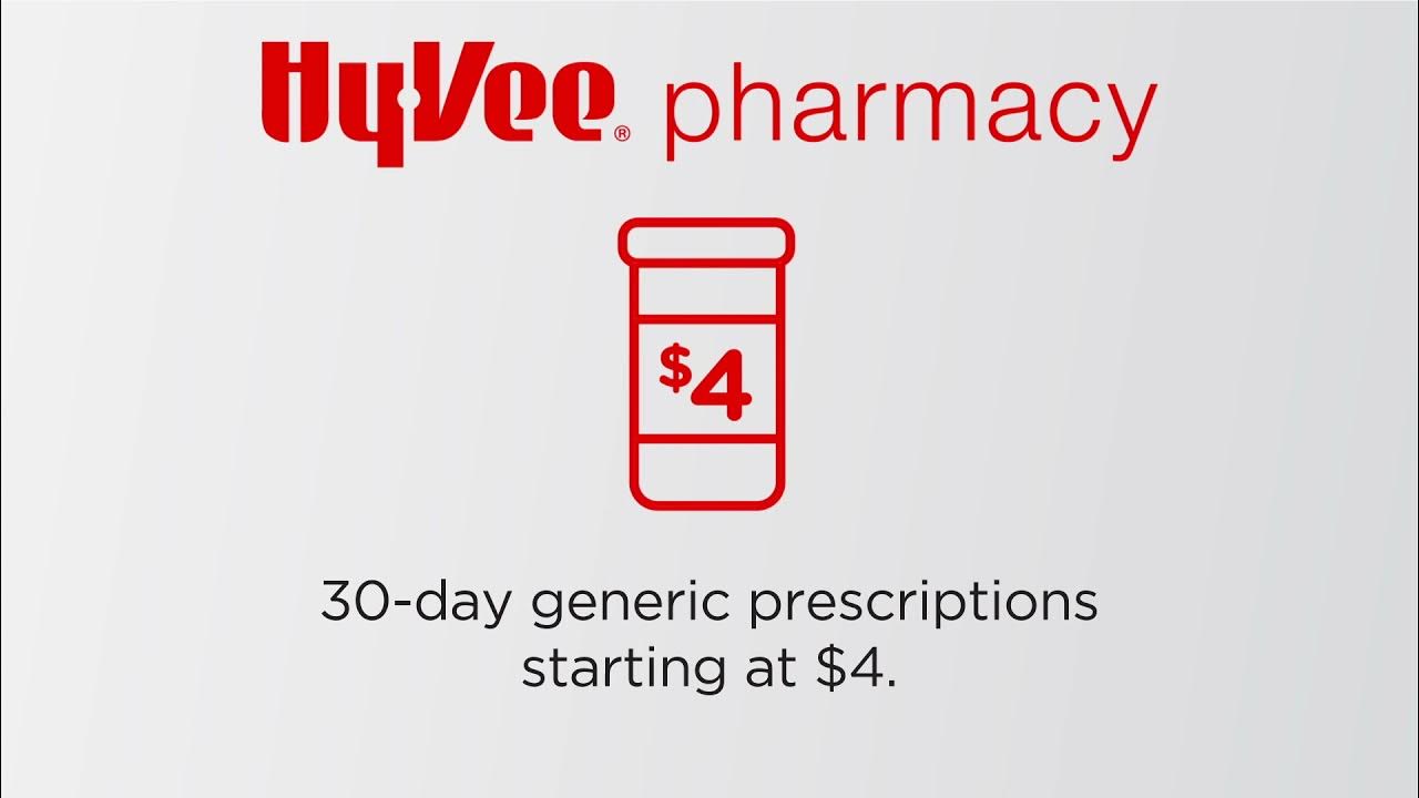 Create A HyVee Pharmacy Account Today! YouTube