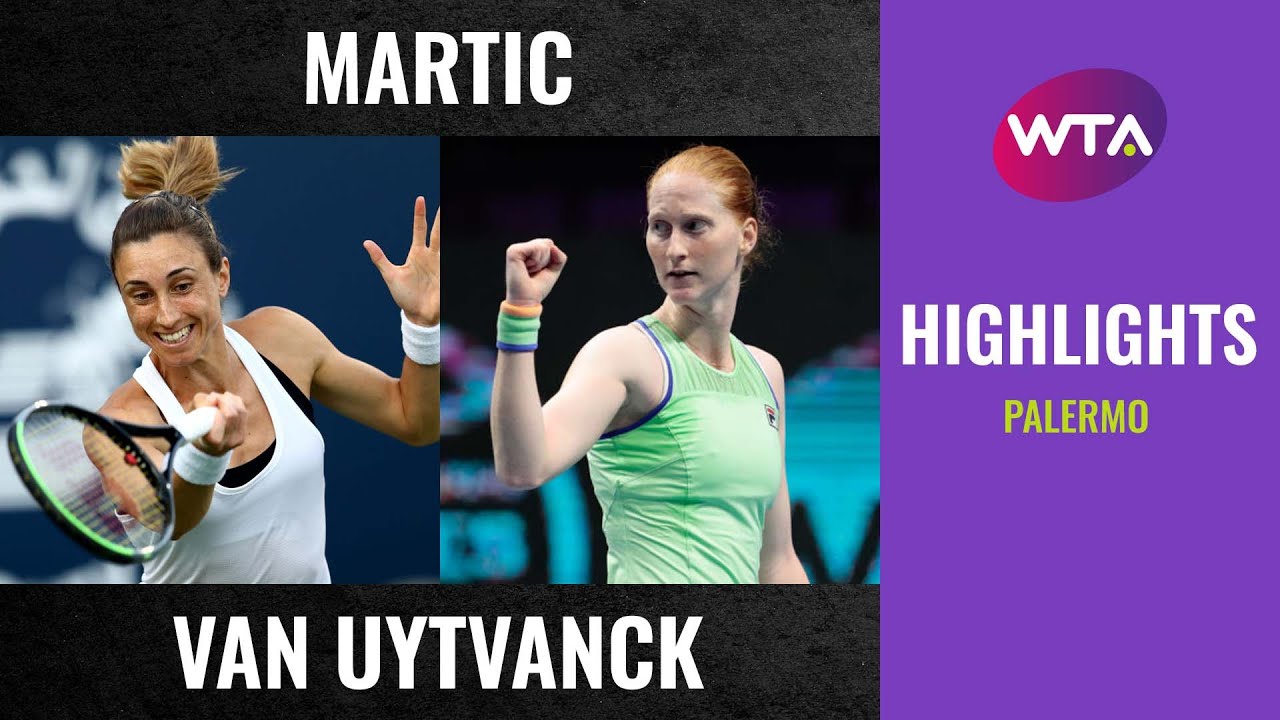Petra Martic vs. Alison Van Uytvanck | 2020 Palermo First Round | WTA Highlights