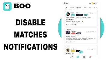 How To Disable Matches Notifications On Boo App