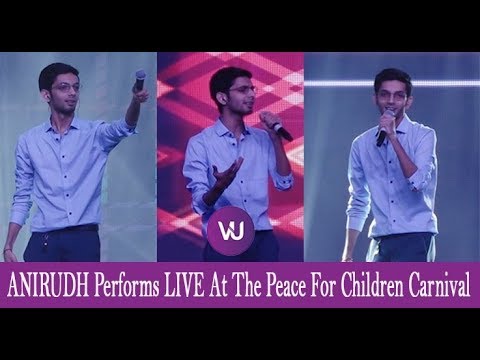 Watch How #Anirudh Enthralls The Gathering With His Peppy Number #Thangamey | #PeaceForChildren