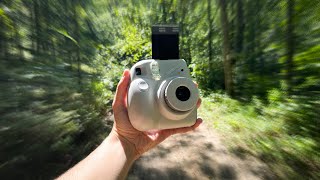 Nature photography with an instant film camera (instax mini 7+)