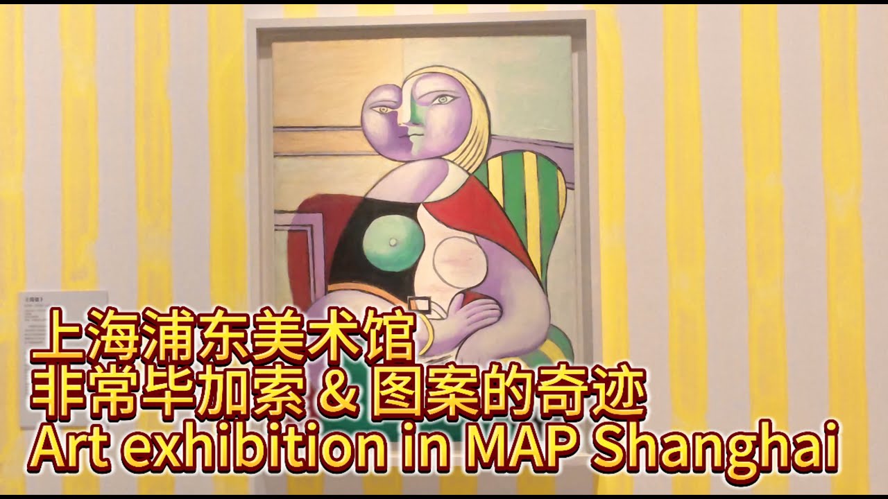 生活Vlog｜上海浦东美术馆 非常毕加索&图案的奇迹 Art exhibition in MAP Shanghai