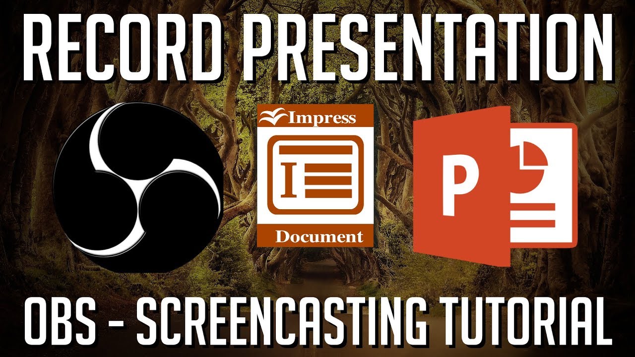 how to record powerpoint presentation in obs