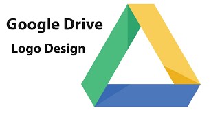 Adobe illustrator Google Drive Logo Design Process / illustrator  Best Logo Design Tutorial
