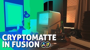 COMP101 การใช้ Cryptomatte ช่วยในการทำ CG Compositing  ใน Fusion / Davinci Resolve
