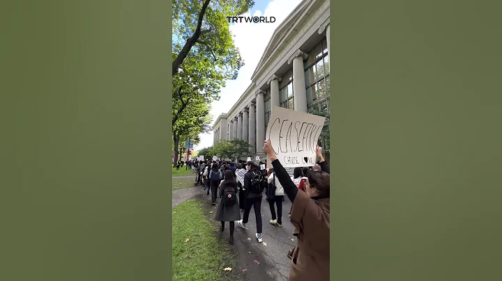Harvard students protest Israel’s crimes in Gaza