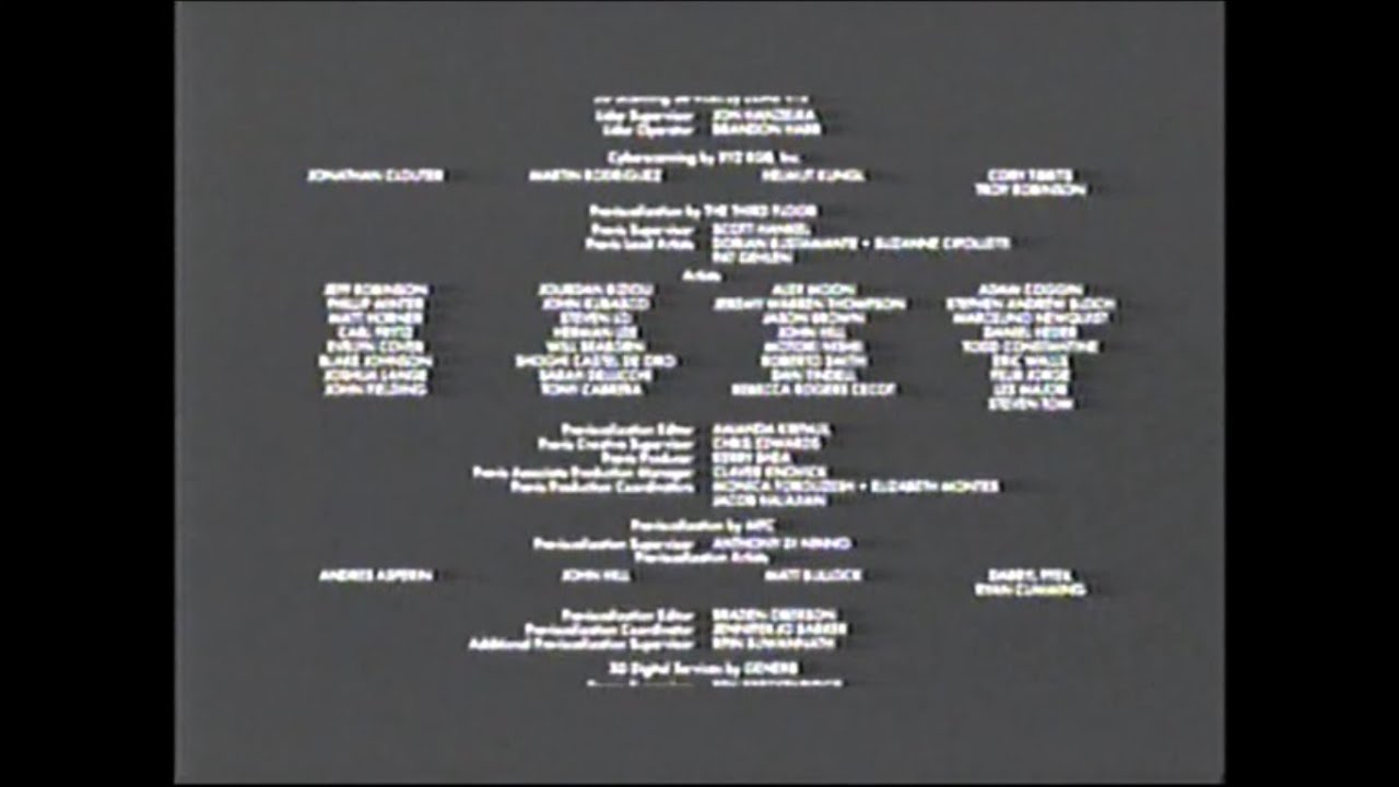 Godzilla (2014) End Credits (HBO 2015)