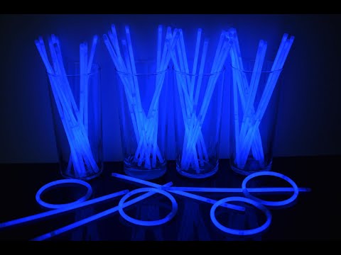 Blue Glow Stick Bracelets by DirectGlow