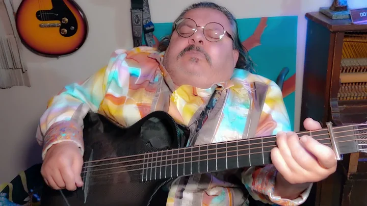 Shawn Brush aka "The Krooked Cowboy" performing hi...