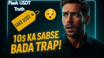 Flash USDT Generator 2025 safe guide ⚠️ | Real vs Fake USDT Scam Explained (Hindi + English)