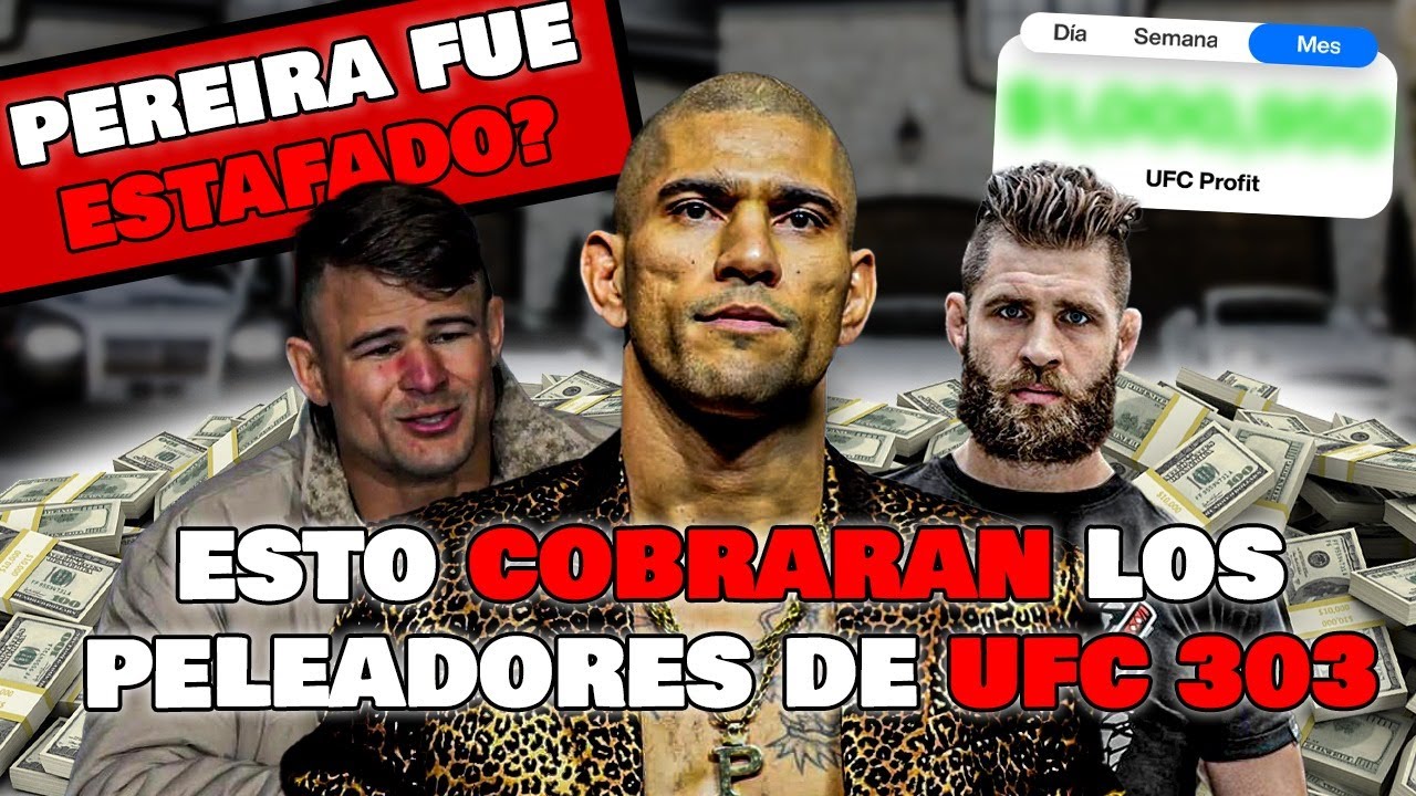 ¿Cuánto Ganó PEREIRA tras NOQUEAR a PROCHAZKA? Esto es lo que GANAN los luchadores en UFC 303