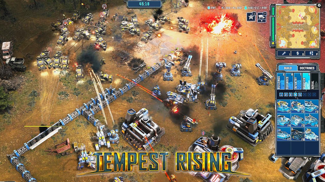 Tempest Rising – 1v2 BRUTAL Skirmish! [4K RTS Gameplay]