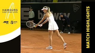 HEO2022 /// WTA R1 /// MATCH HIGHLIGHTS Maryna Zanevska vs. Viktoriya Tomova