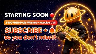 MM2 LIVE 🔴 2,500 FREE Godly Winners Revealed by StarPets