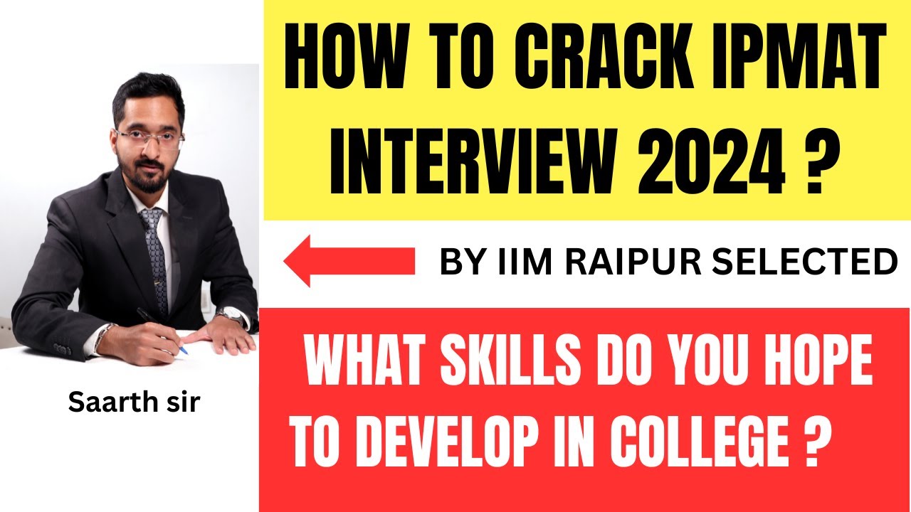 IPM Mock Interview | Best IPMAT coaching in India | IPMAT 2024 | - YouTube